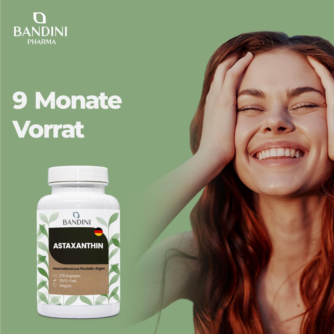 Detalle 2 de Bandini Pure Astaxanthin 8 mg, 270 Kapseln