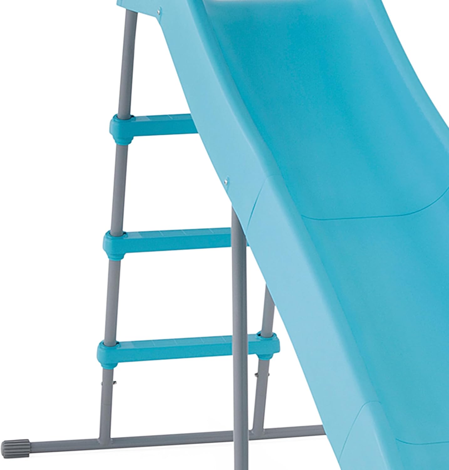 Detalle de Toboggan Extérieur Enfant INTEX XL – 251 cm, bleu clair, 3 marches, résistance à la rouille