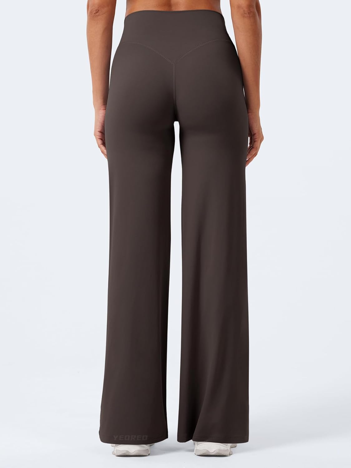 Thumbnail 4 de YEOREO Seamless Yoga Trousers for Women – Straight-Leg & High-Waist Flared Leggings