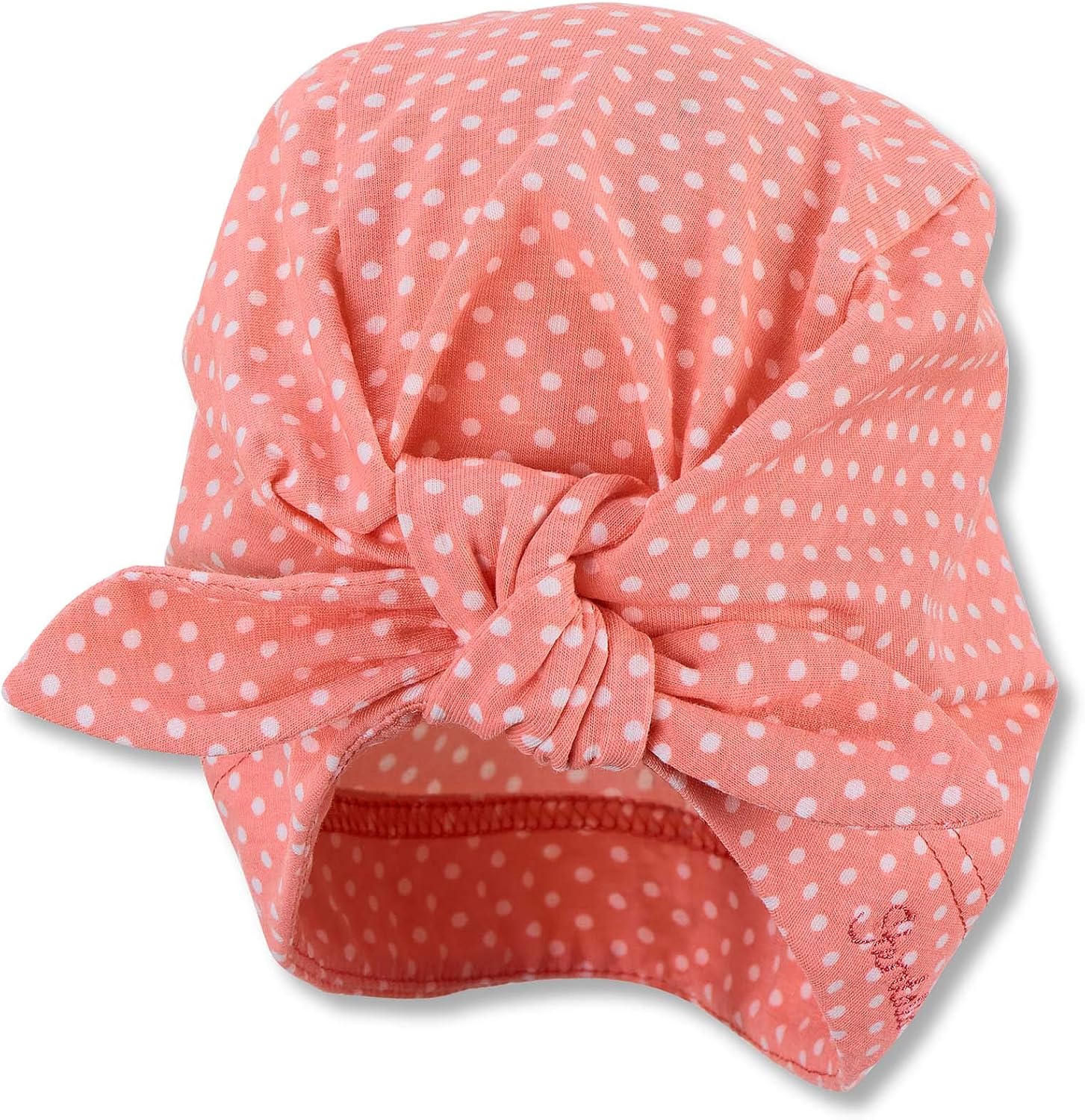 Detalle 1 de Sterntaler Baby - Mädchen Hut Magenta, Größe 45 – UV-Schutz 50+, Bindebänder