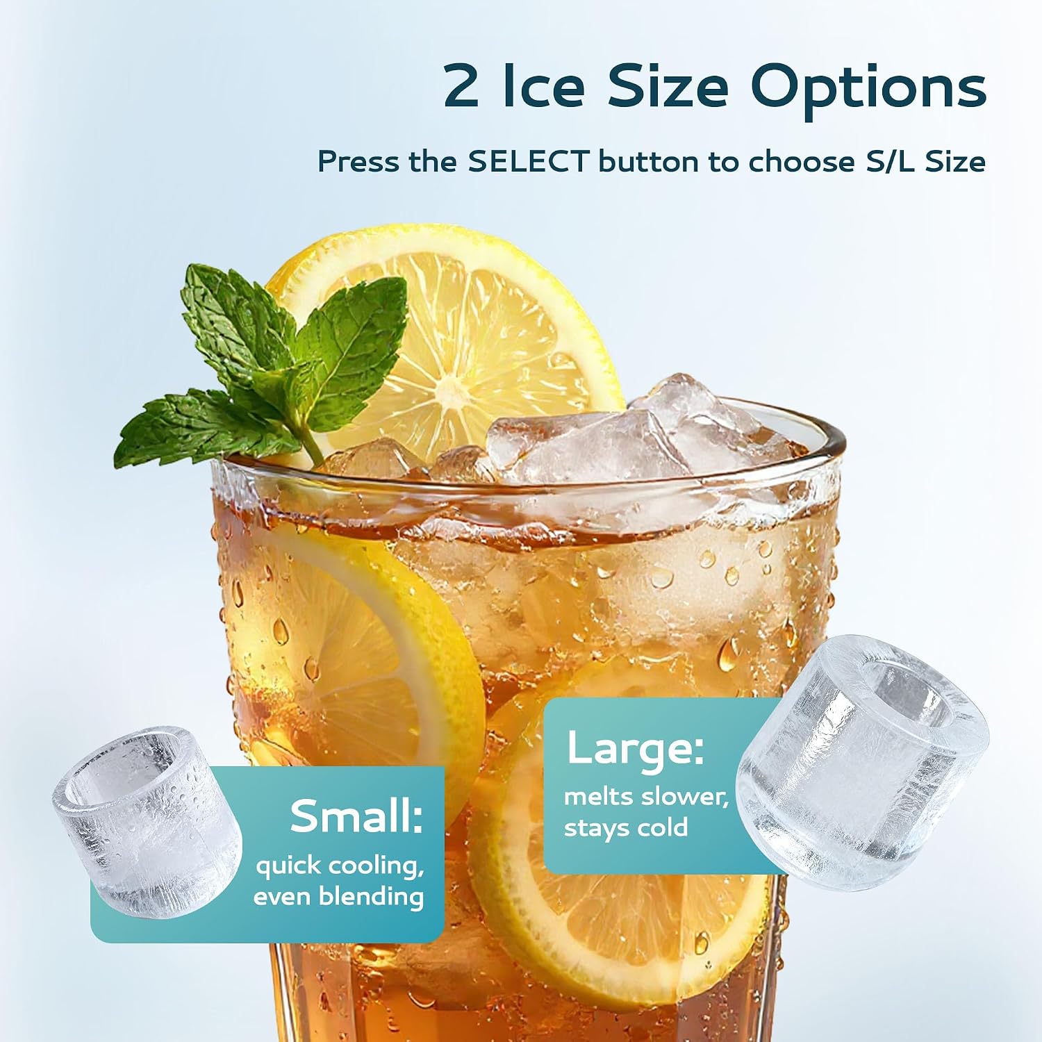 Thumbnail 6 de EKOJUCE countertop ice maker, 26 lbs/day