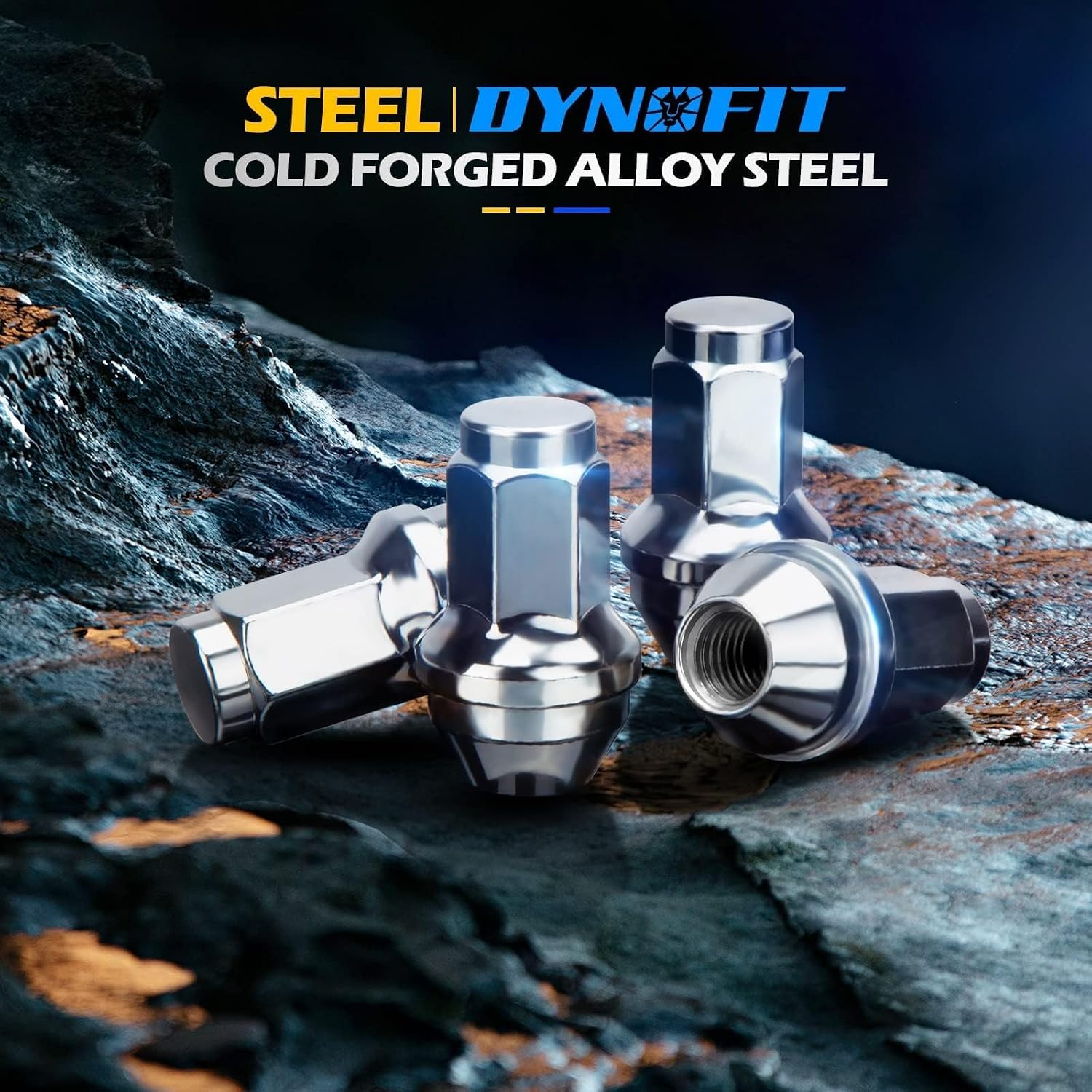 Detalle de Dynofit 14x2 OEM Lug Nuts 14mm-2.0 🔩