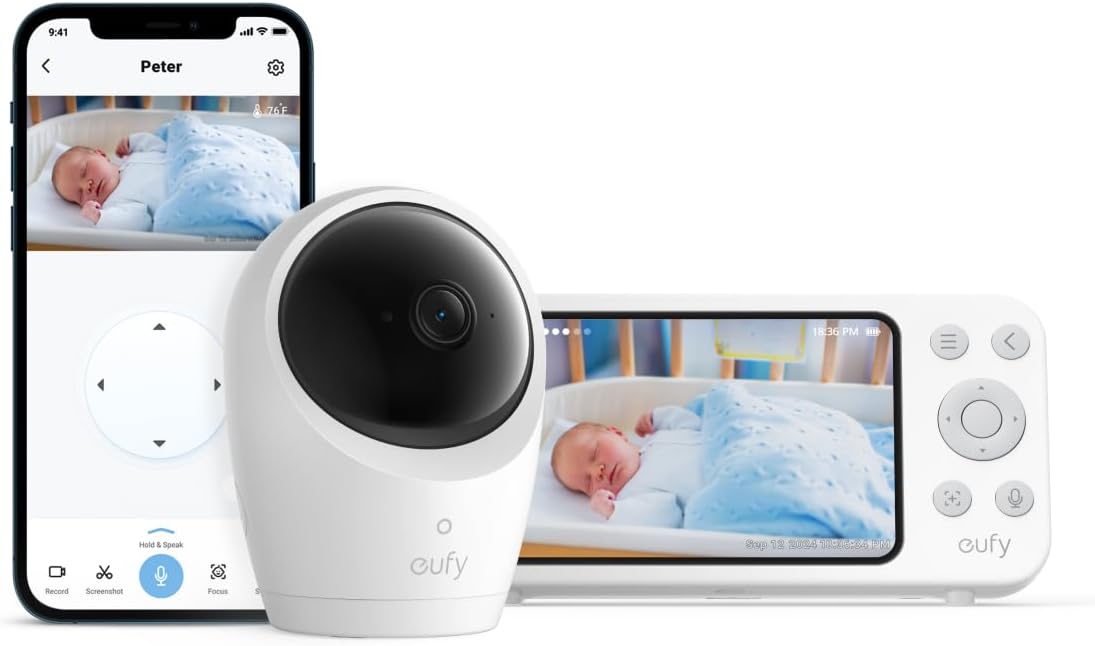 Detalle de eufy Security E20 2K baby monitor