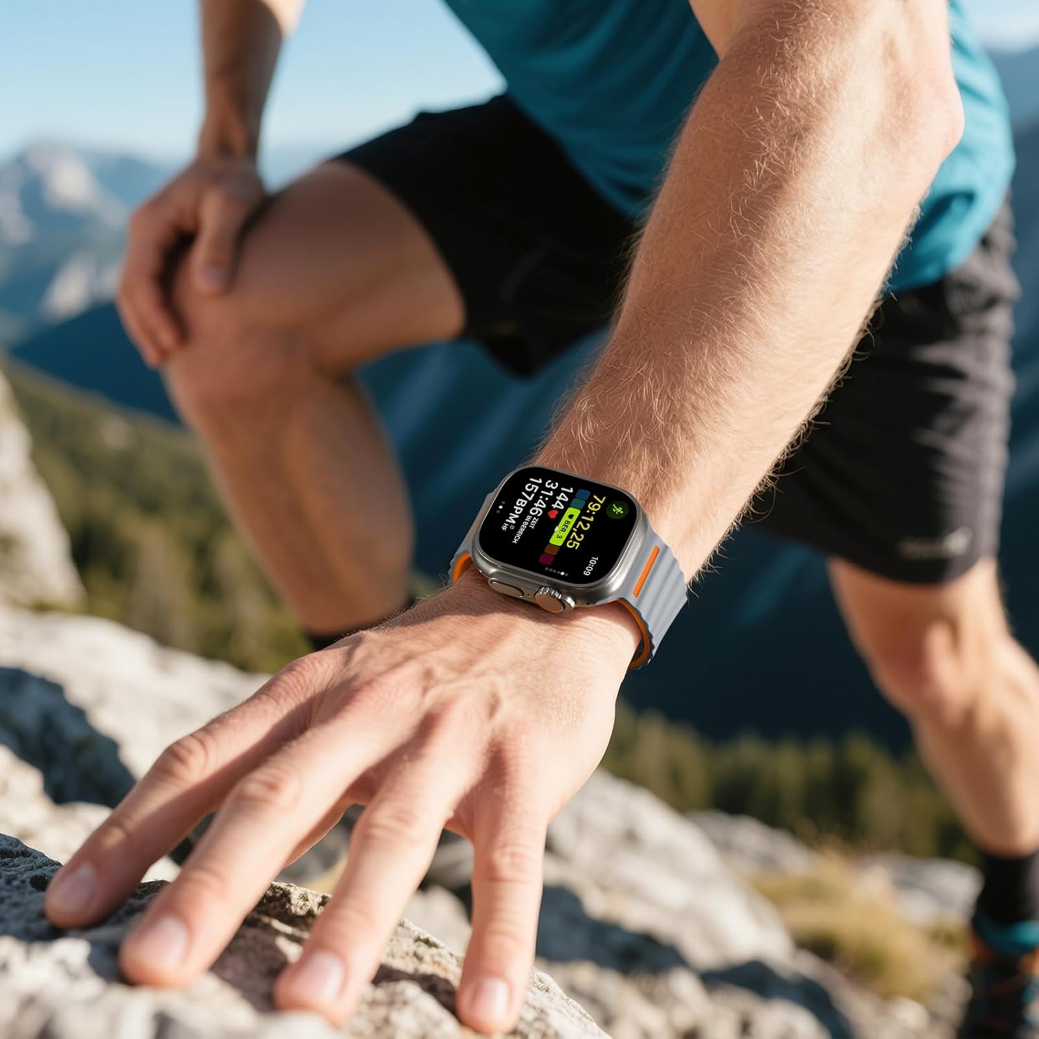 Thumbnail 5 de Mastten Sports Strap for Apple Watch Ultra 49mm
