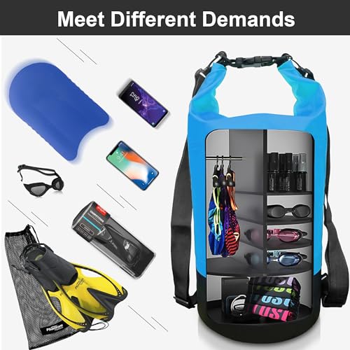 Detalle de Blackace arteesol Waterproof Dry Bag 5L/10L/20L/30L – practical dry bag for kayaking, canoeing and outdoor play