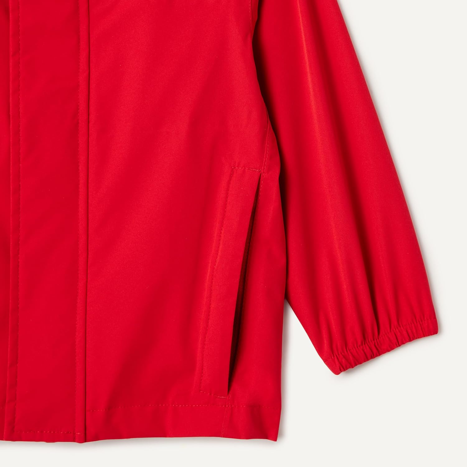 Detalle de Amazon Essentials Boys Waterproof Rain Jacket with Hooded Zip Front
