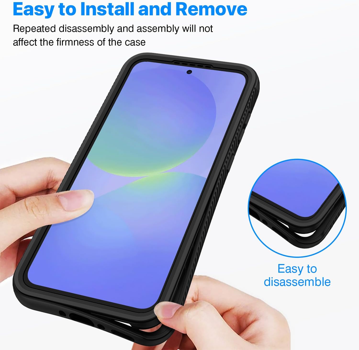Thumbnail 6 de CENHUFO Samsung A56/A36 Case with Screen Protector