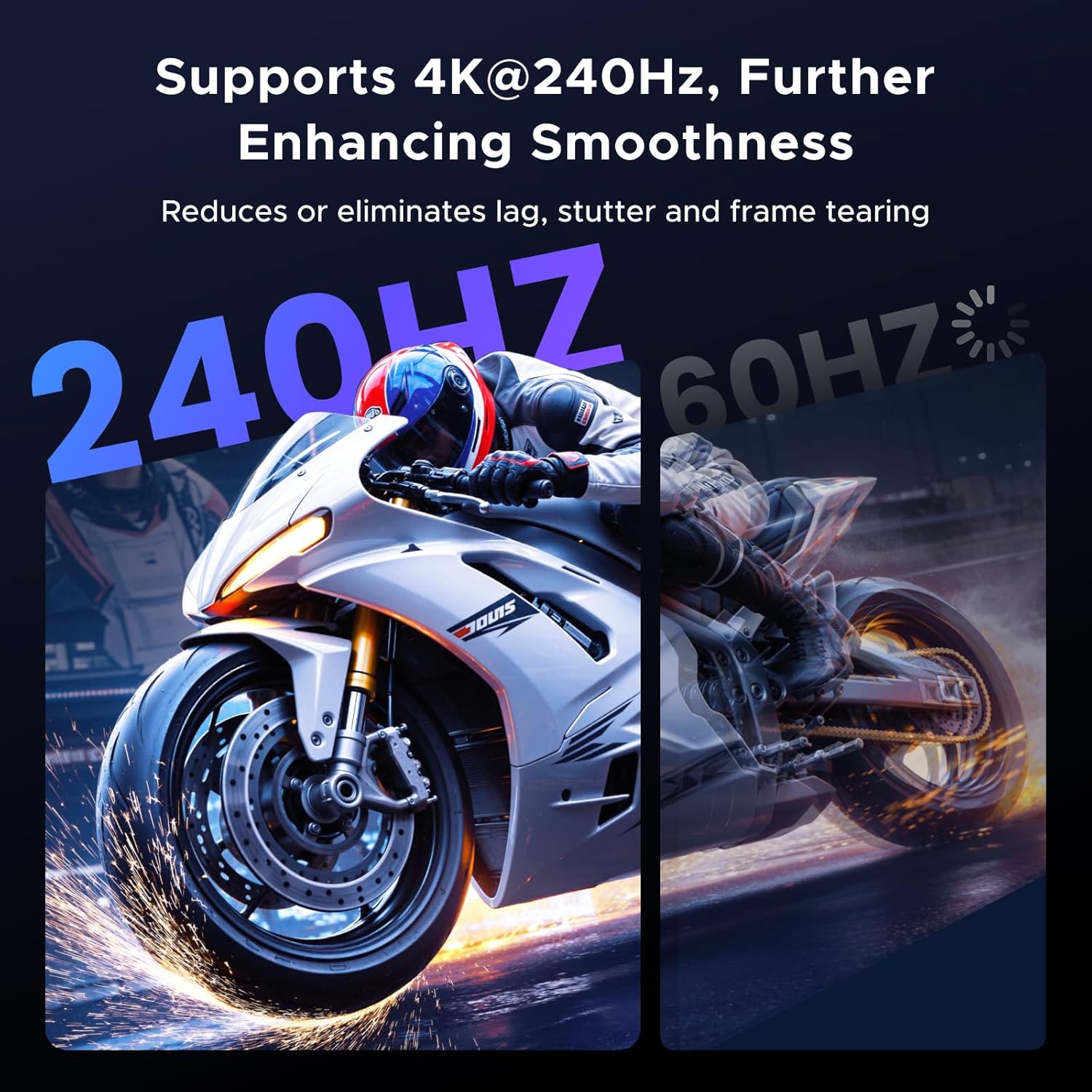 Thumbnail 3 de UGREEN HDMI 2.1 90-Degree Right Angled Cable (48Gbps) for 8K/4K gaming, eARC & Dolby Vision