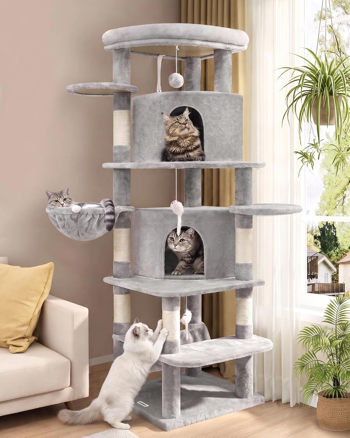 Detalle de Globlazer Cat Tree, 66-Inch