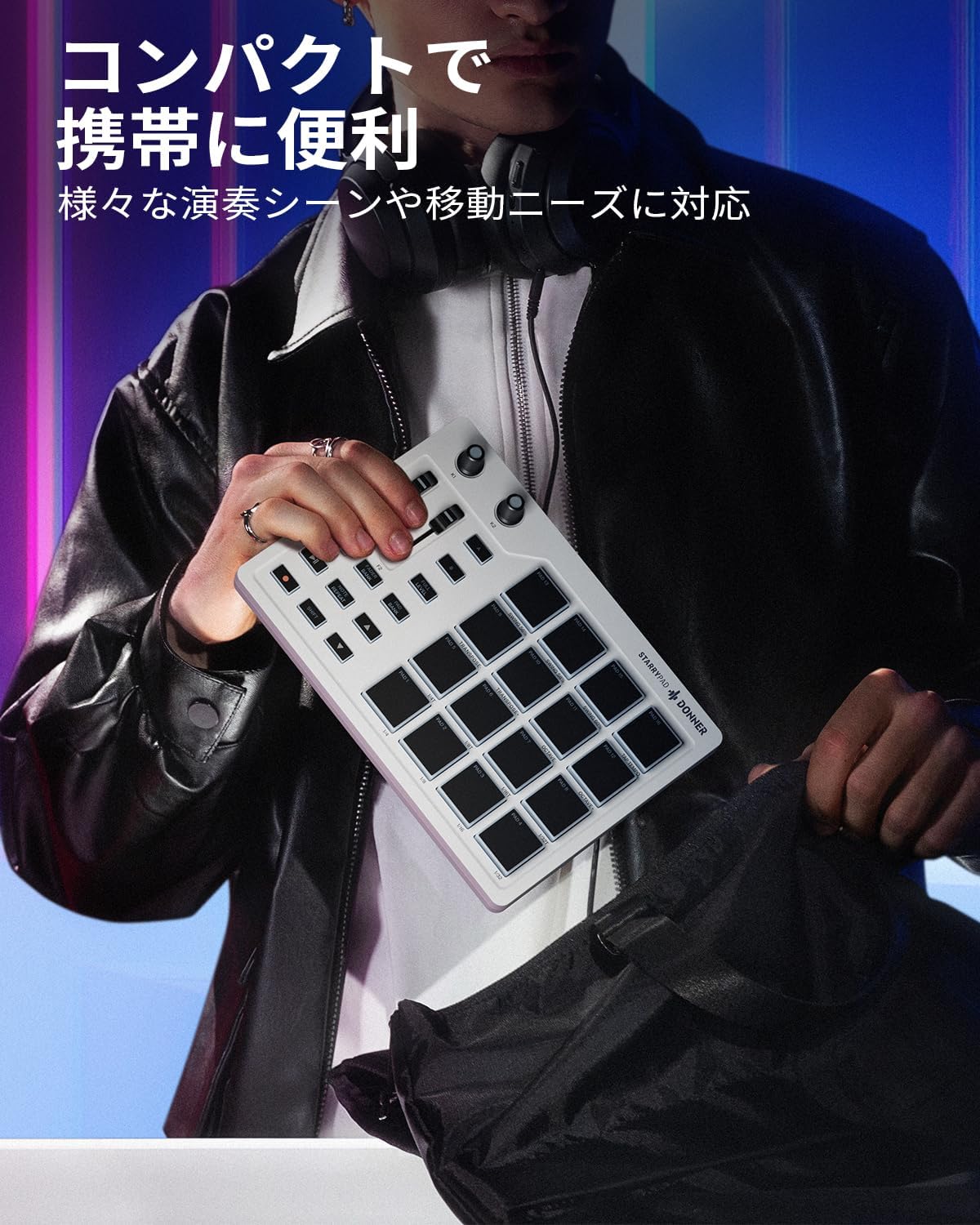 Thumbnail 5 de Donner STARRYPAD MIDIパッドコントローラー 16パッド・7色バックライト・USB Type-C