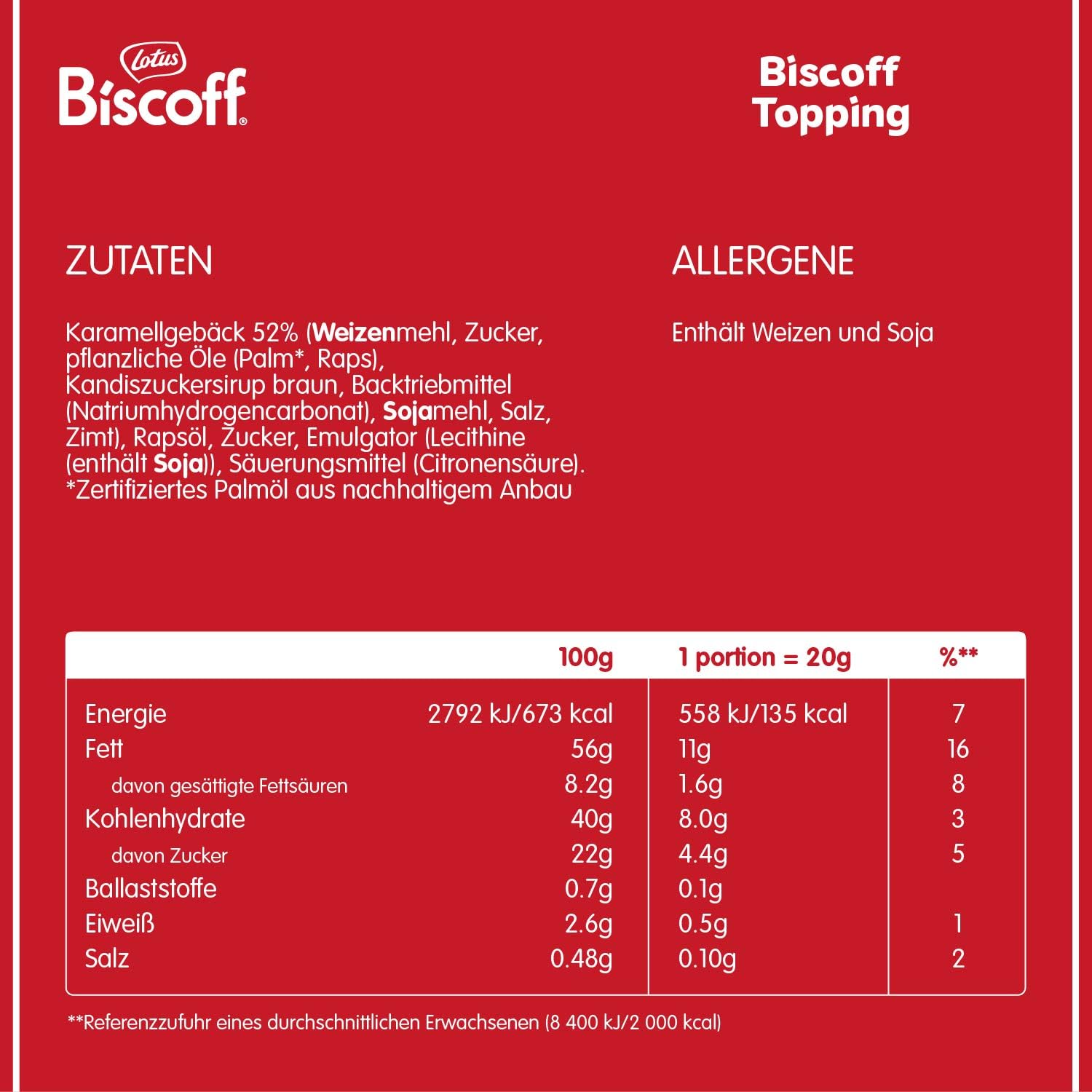 Thumbnail 6 de Biscoff Topping 1 kg 🍯