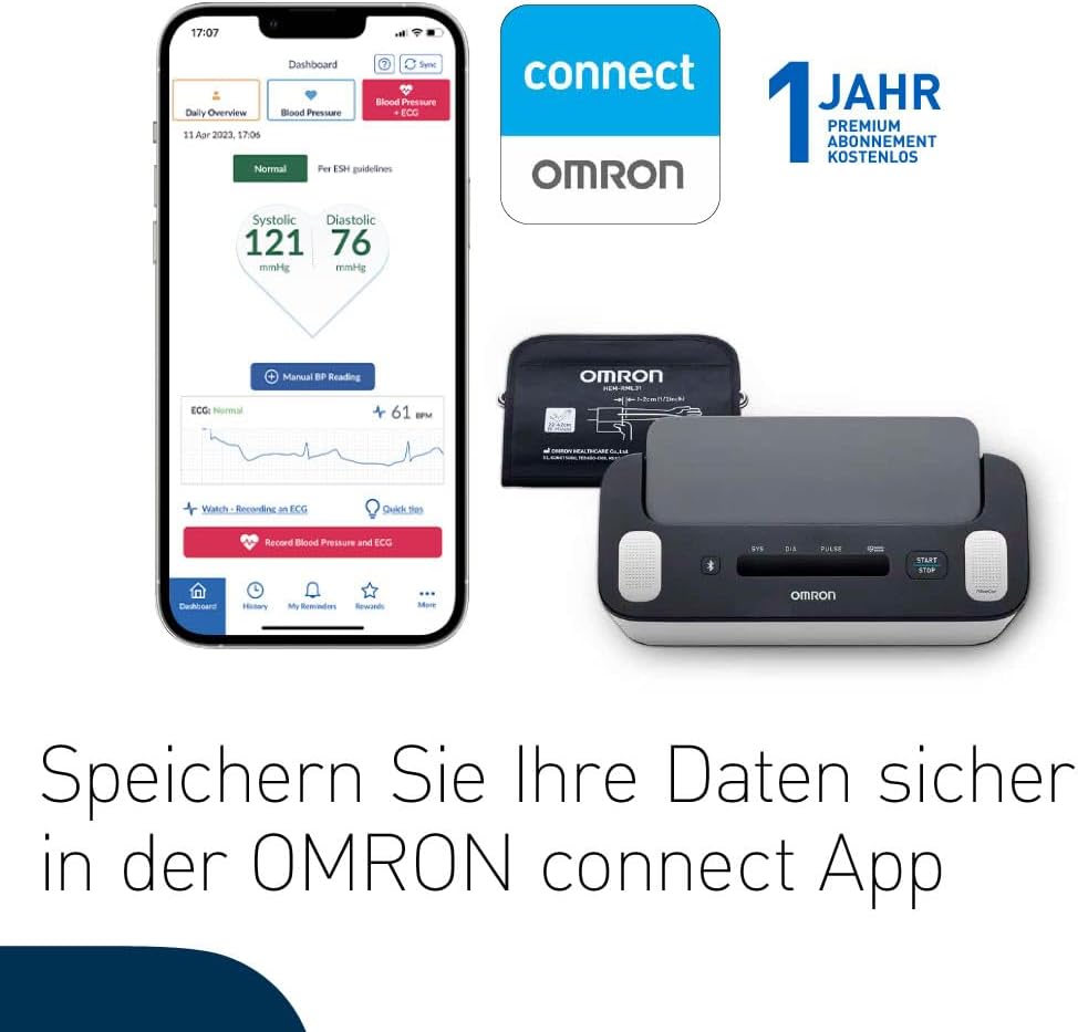 Thumbnail 4 de OMRON Complete Blutdruckmessgerät 22–42 cm 📟