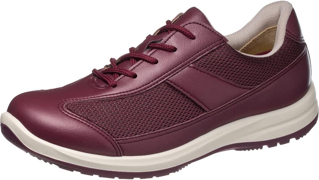 Detalle de ASAHI Medical Walk WK L030 レディースウォーキングシューズ SHM機能・内側ファスナー