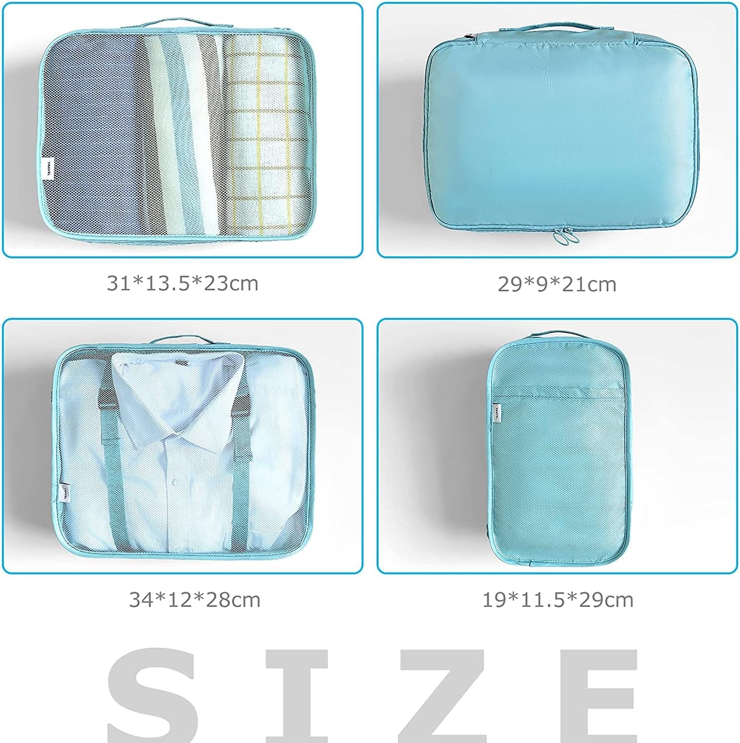 Thumbnail 5 de BillyBath set organizer valigia da viaggio 8 pezzi