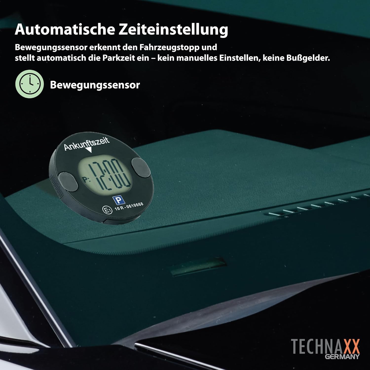 Thumbnail 1 de Technaxx TX-353 elektronische Parkscheibe mit Bewegungssensor und automatischer Zeitumstellung