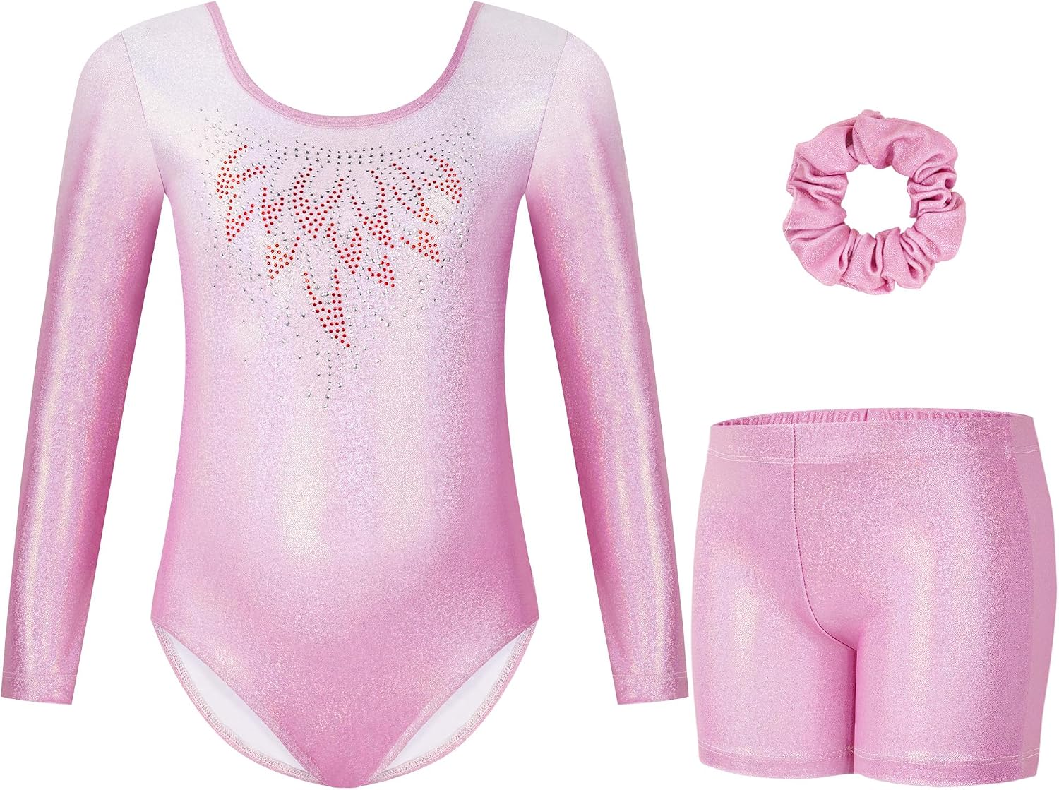 Detalle de Gogokids Three-Piece Gymnastics Leotards for Girls