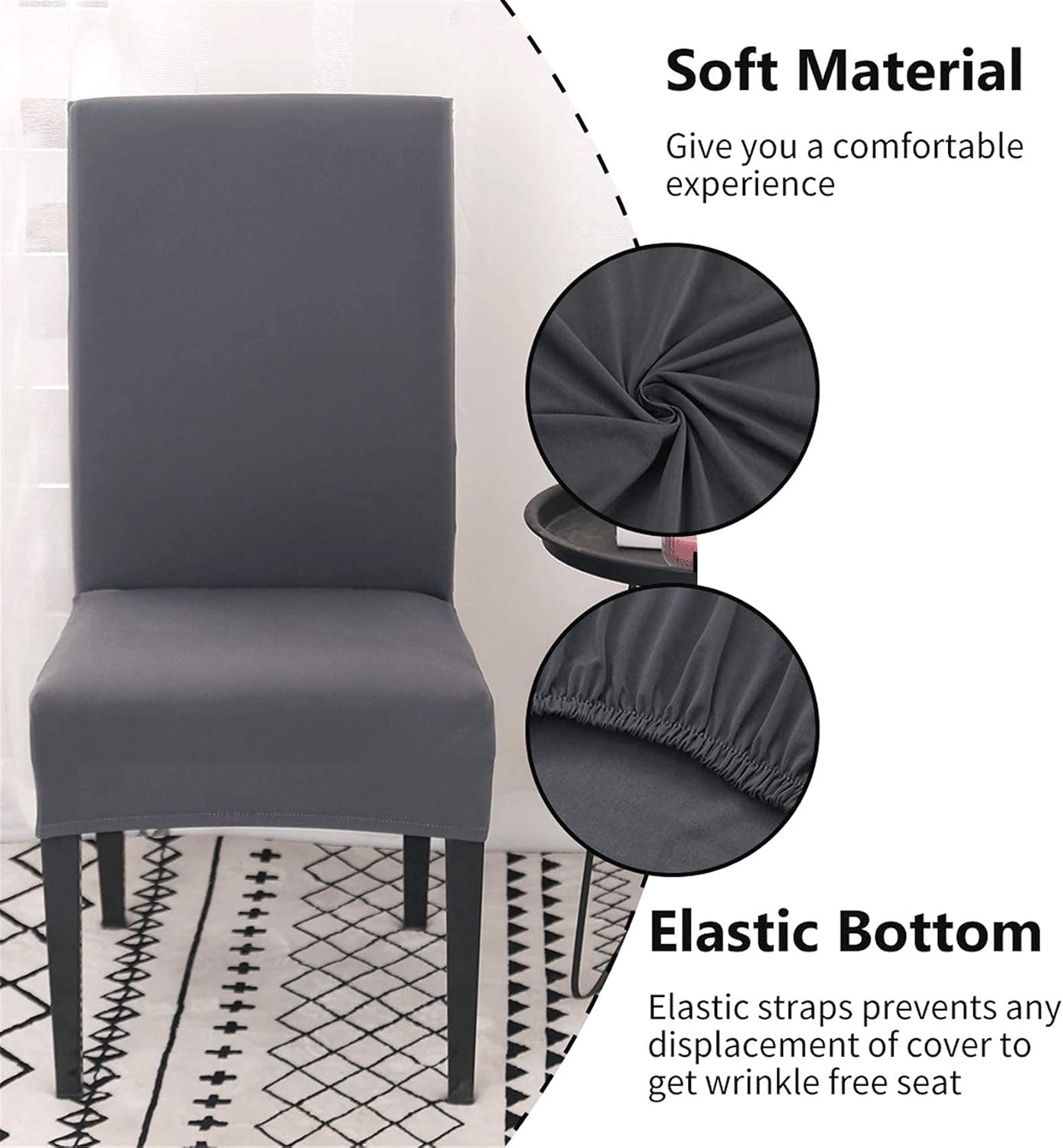Detalle 2 de Aisprts coprisedie elastiche 4 pezzi
