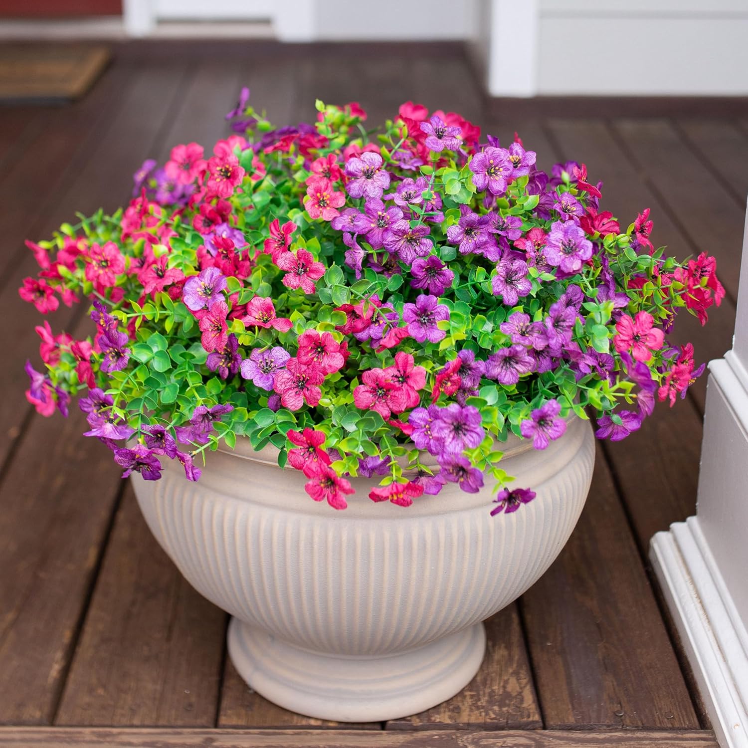 Thumbnail 3 de HyeFlora Daisy Artificial Flowers 12 Bundles