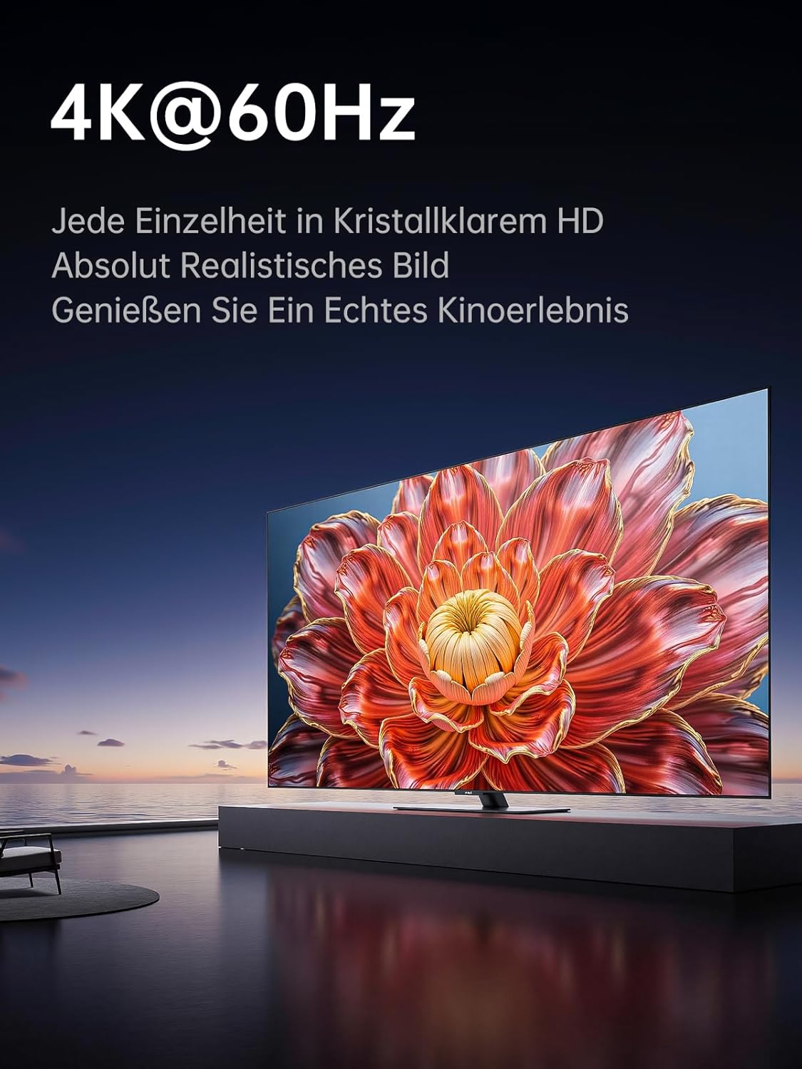 Thumbnail 1 de llano USB-C auf HDMI Kabel (4K 60 Hz, 100 W PD) – 1,5 m, HDR & Audio-Unterstützung