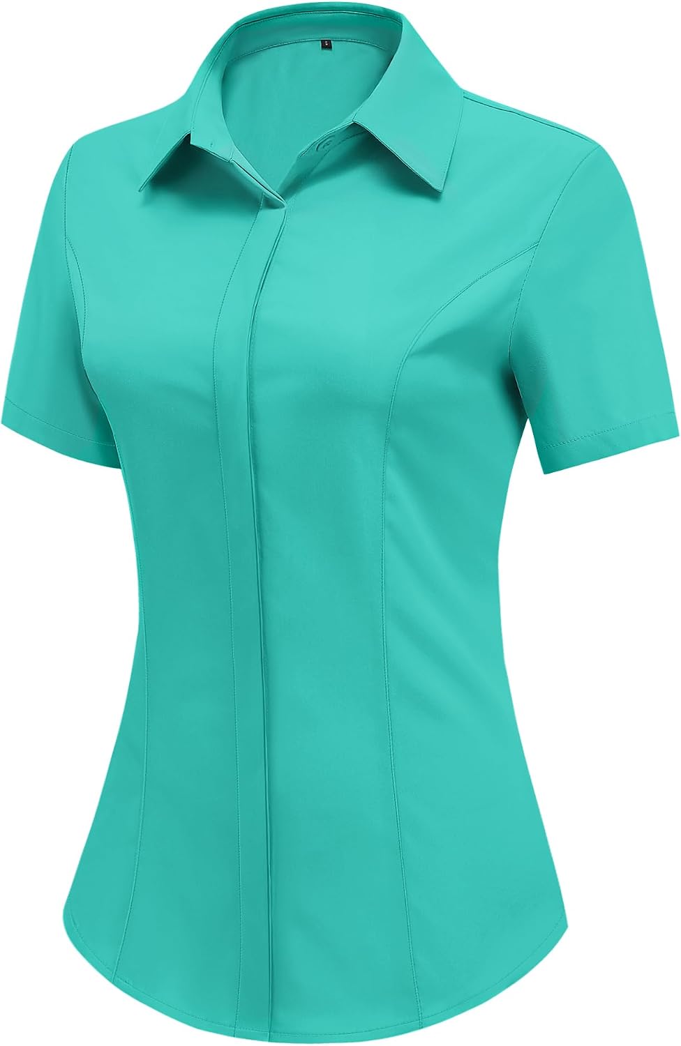 Thumbnail 6 de HOTOUCH Women's Button-Down Blouse, Slim Fit