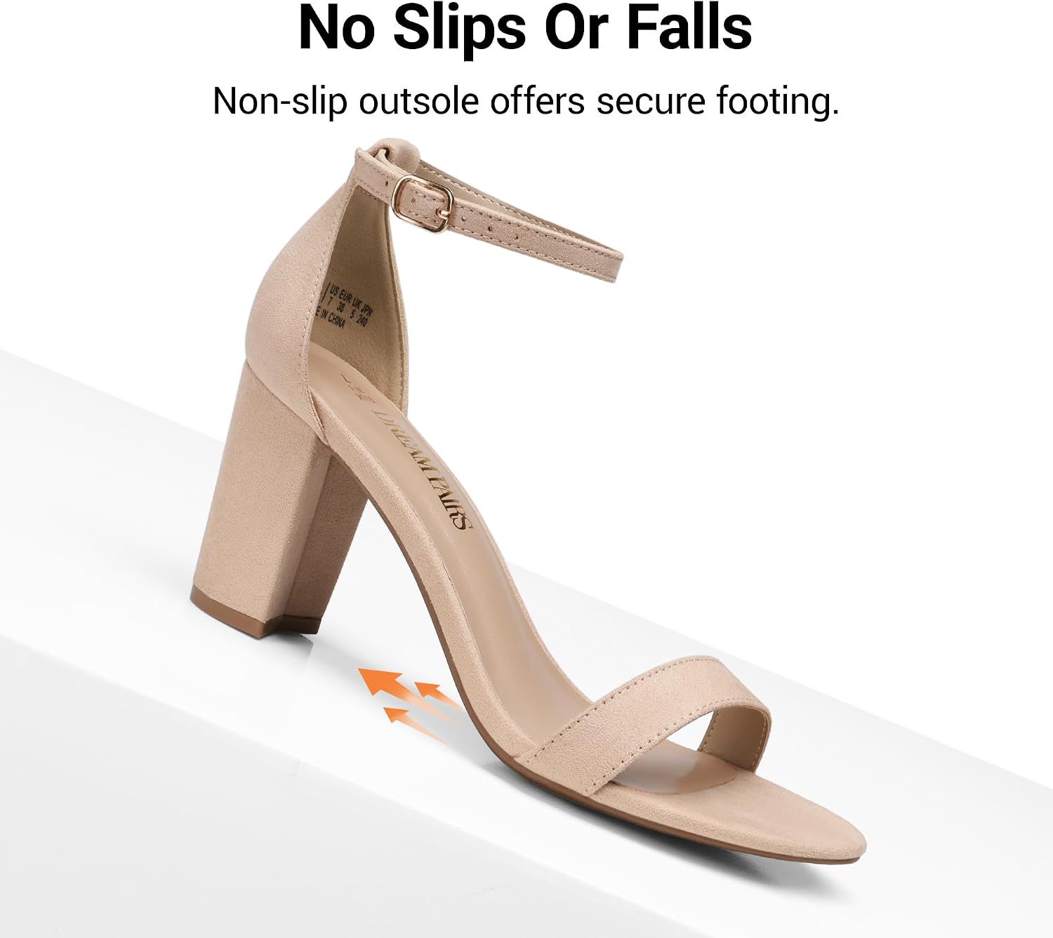 Thumbnail 6 de Dream Pairs women’s low chunky heel sandals with adjustable buckle
