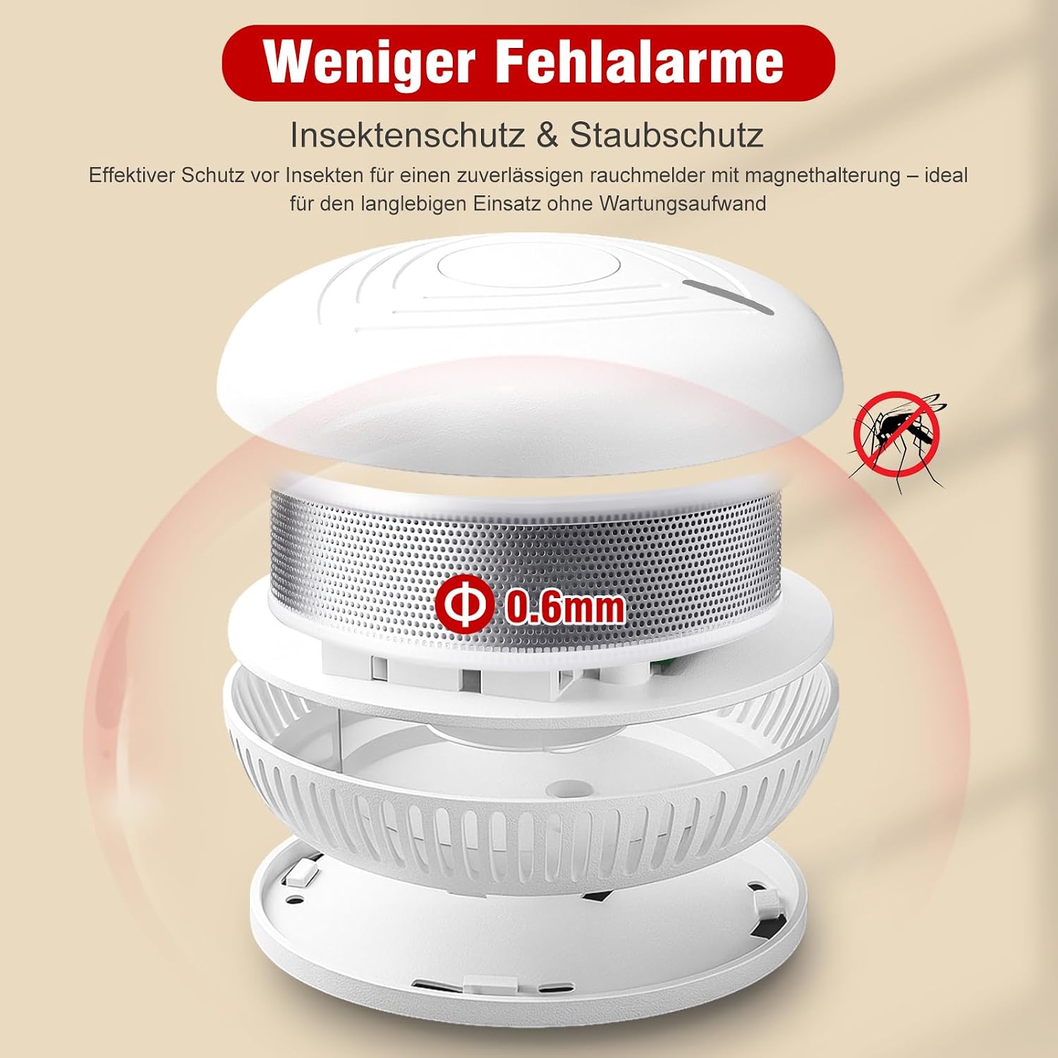 Thumbnail 6 de DAYTECH Rauchmelder 10 Jahre Batterie – 4er Set