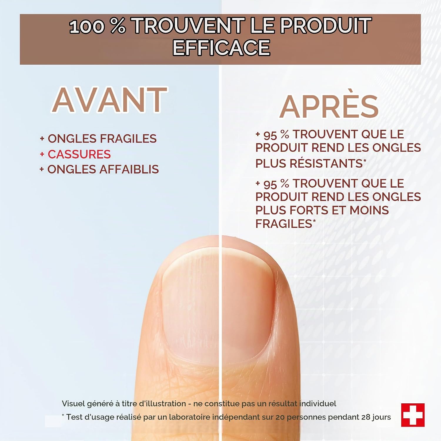 Thumbnail 2 de PODERM 5-in-1 actief keratine-serum voor breekbare nagels, 6 ml