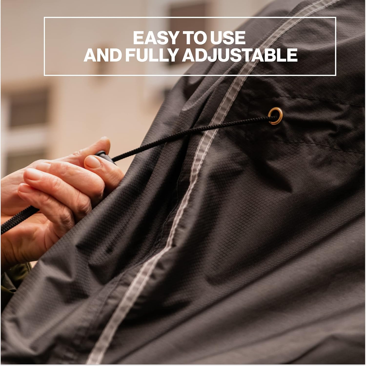 Detalle de TeamObsidian Bike Cover (Waterproof, Ripstop 300D Oxford) for 1–3 Bikes