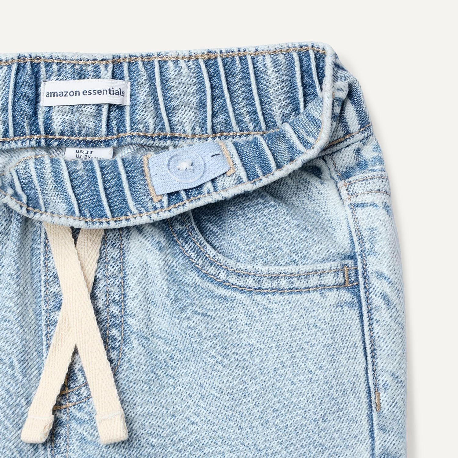 Thumbnail 4 de Amazon Essentials Soft Stretch Wide-Leg Denim Jeans for Toddlers & Little Kids