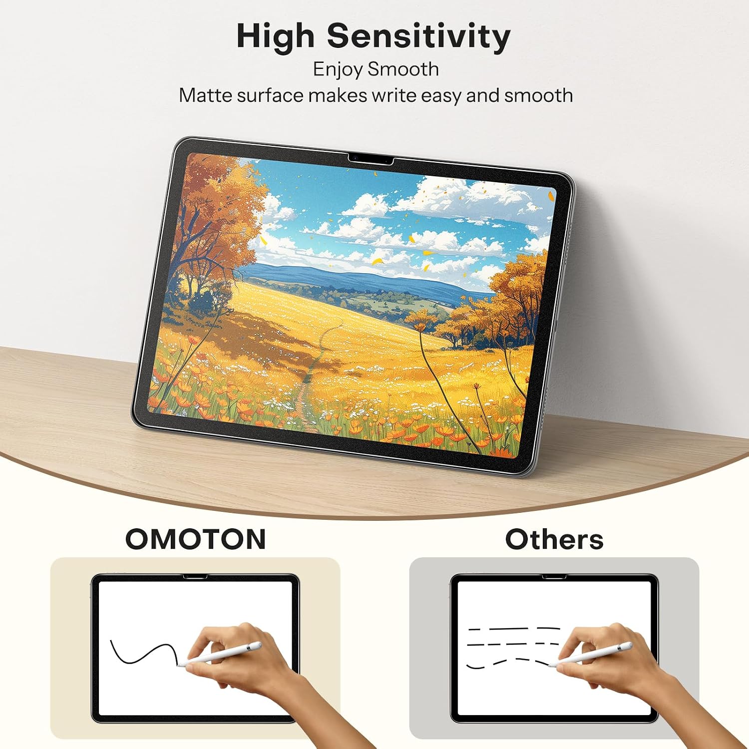 Detalle de OMOTON PAPERSENSE Paper Screen Protector 13