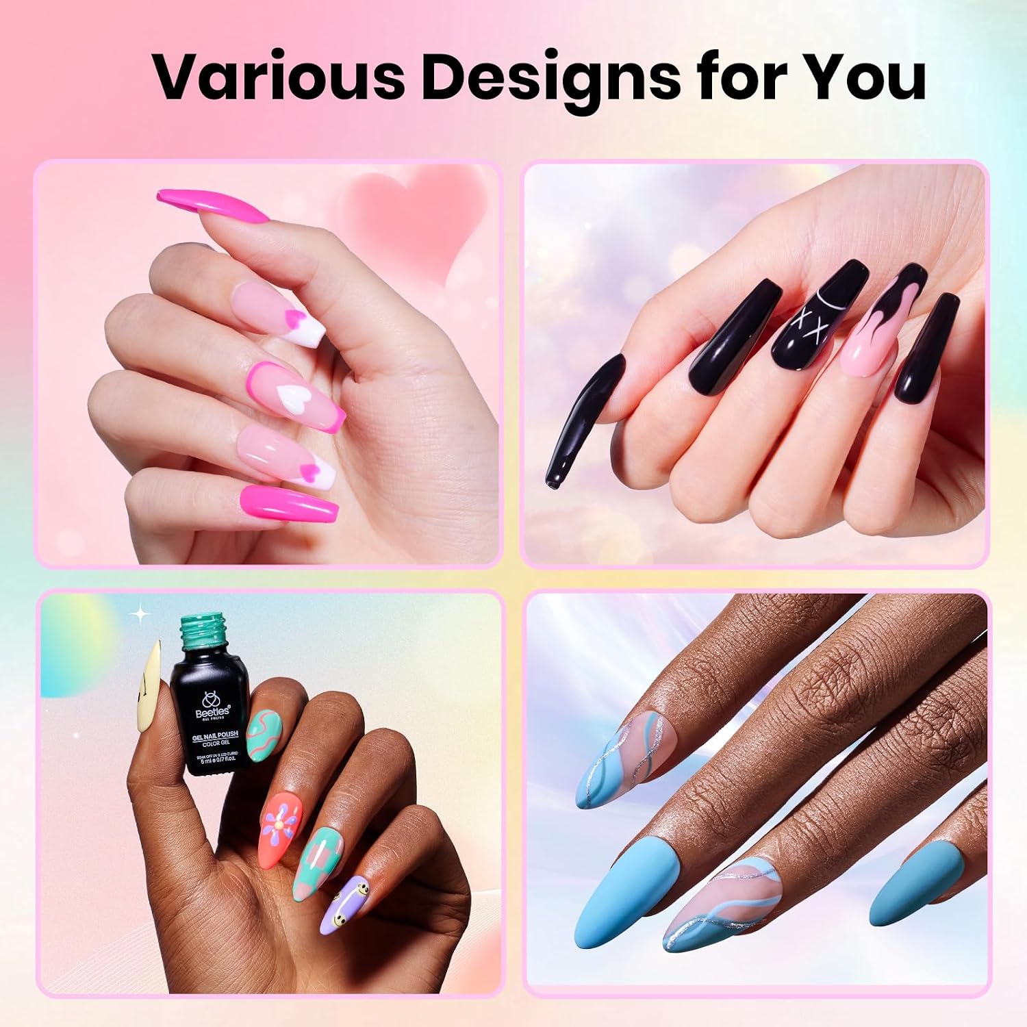 Thumbnail 4 de Beetles Gel Nail Kit 68 pcs ๐