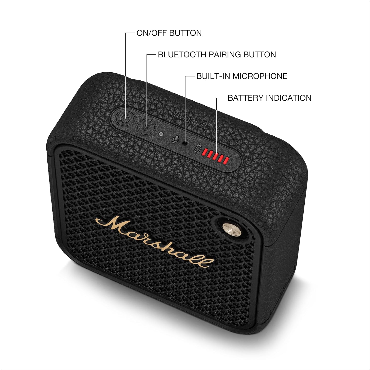 Thumbnail 5 de Marshall Willen II Bluetooth Speaker 17h 📢