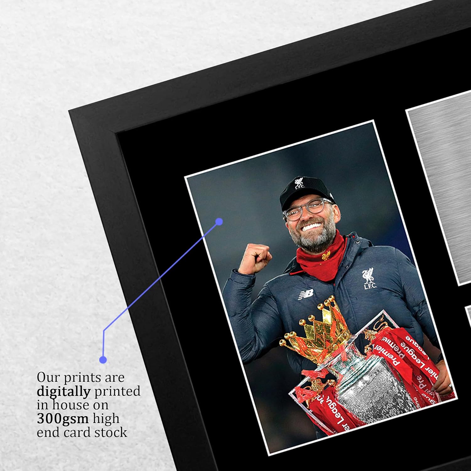 Thumbnail 3 de HWC Trading Jurgen Klopp gift signed & framed A4 printed autograph photo display (Liverpool)