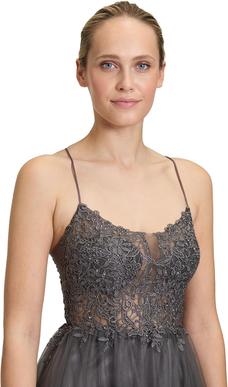 Thumbnail 2 de Vera Mont Damen Abendkleid mit Stickerei Maxi