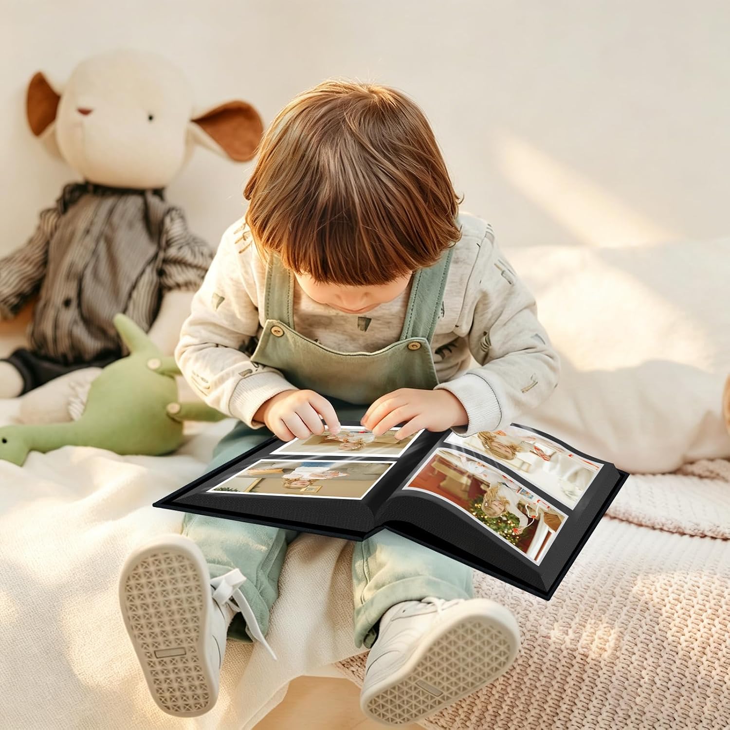 Detalle 2 de Popotop Photo Album 4x6 200-Pocket Linen Hardcover ๐