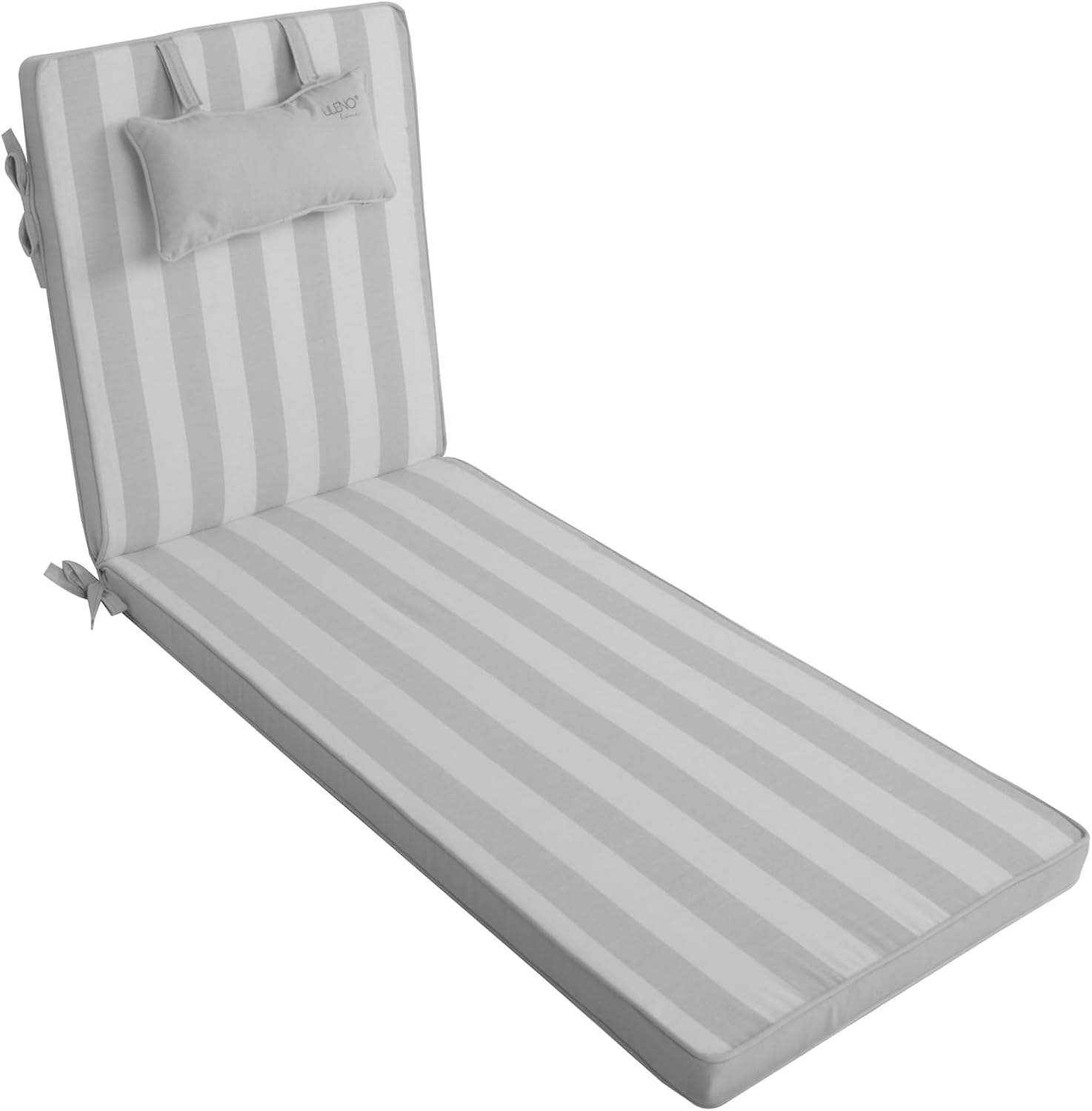 Detalle de LILENO HOME Sonnenliege Auflage Taupe