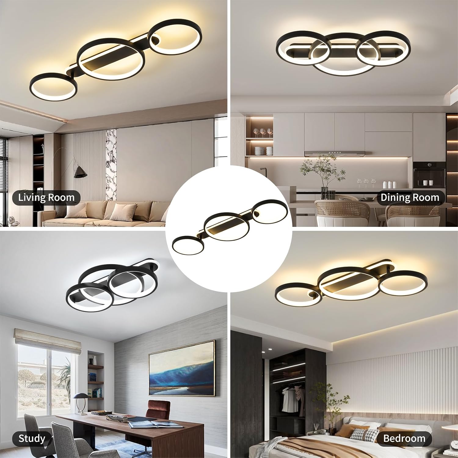 Detalle 2 de MYCUL LED Deckenlampe 36W 78cm
