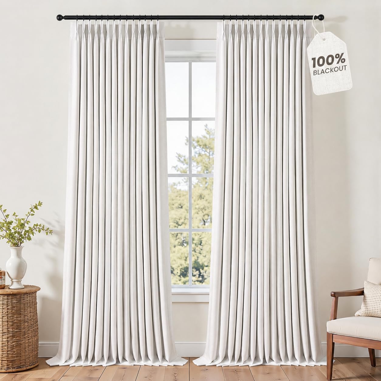 Detalle 2 de Blackout Curtains, 90-Inch Length