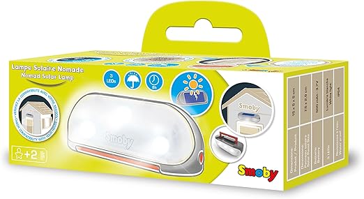 Detalle de Smoby - Lámpara Solar Portátil 🌞 para Casitas Infantil