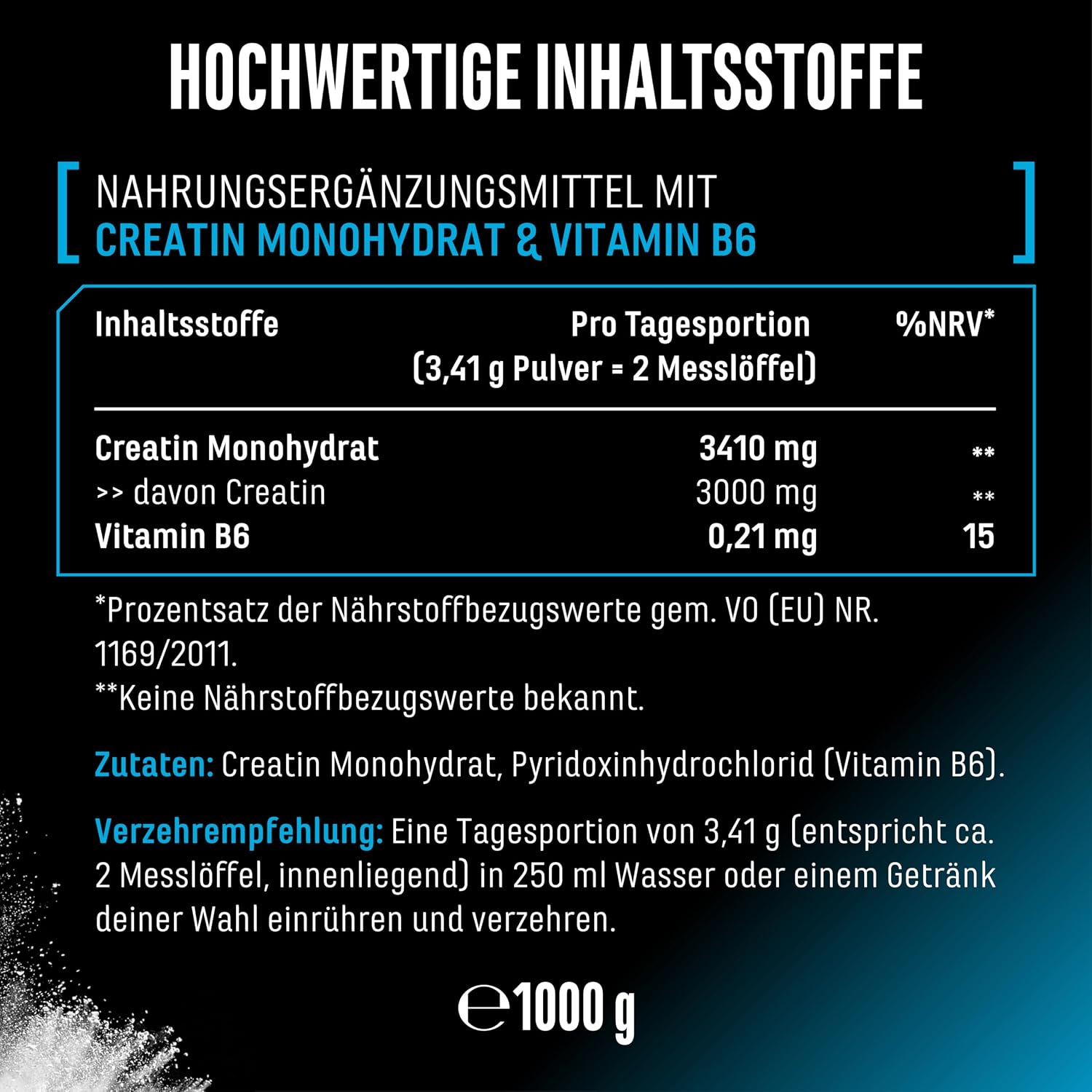 Thumbnail 5 de German Elite Nutrition Creatin Pulver 1kg