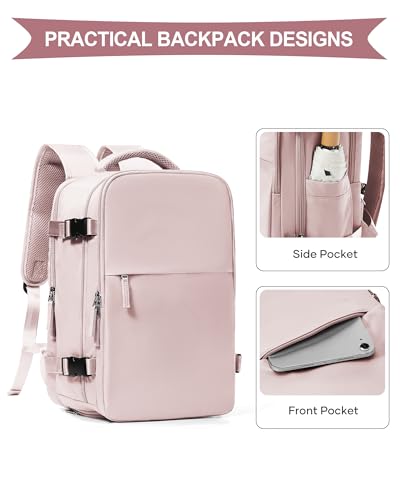 Thumbnail 4 de SZLX Mochila de viaje cabina 40x30x20 para mujer (Ryanair/Wizz Air) con despliegue 180° e impermeable