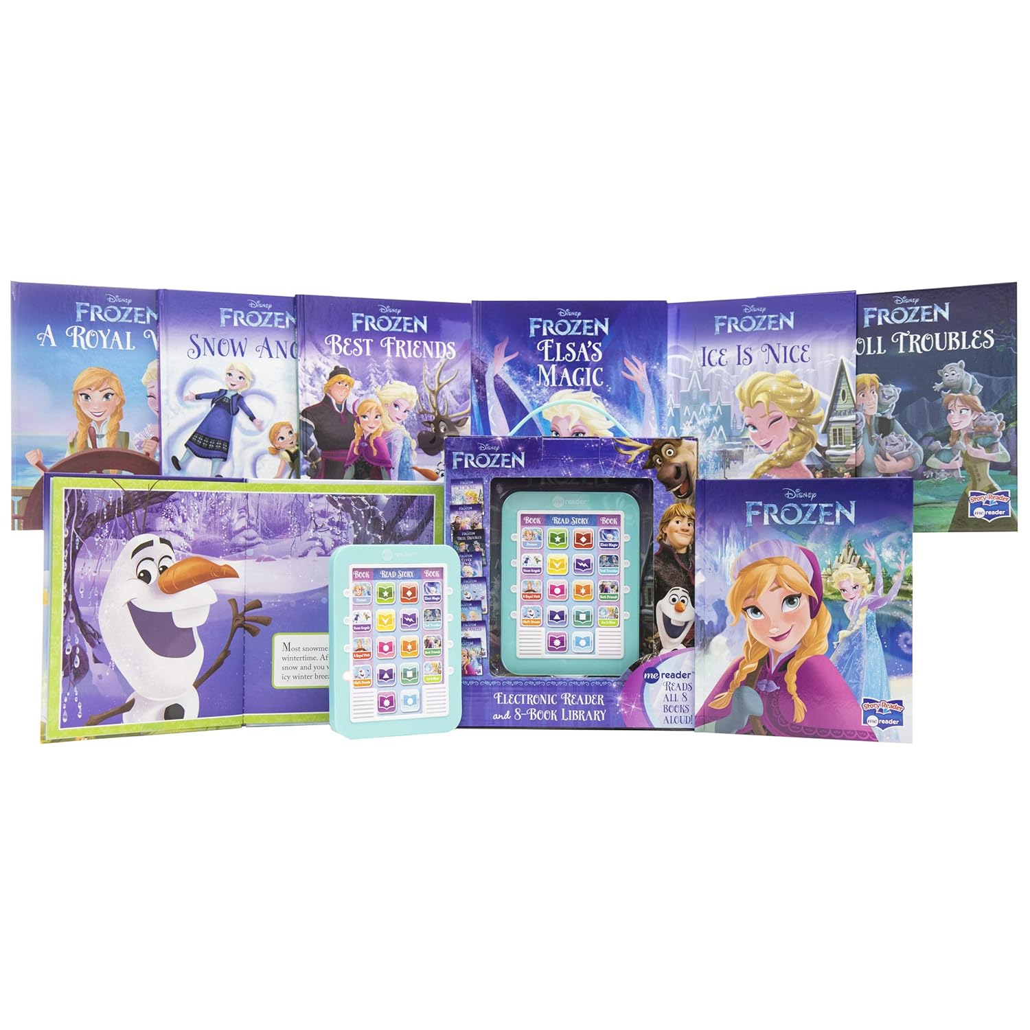 Detalle 2 de PI Kids Me Reader Disney Frozen 8-Book Library