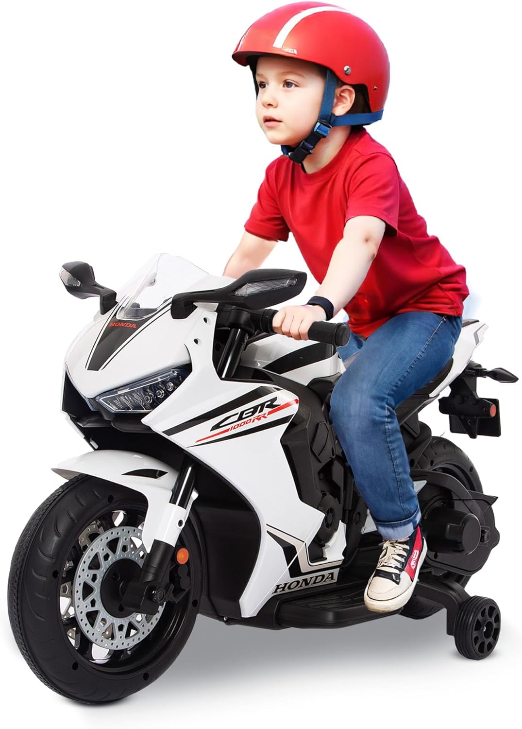 Detalle 2 de BabyCar Moto Elettrica Honda CBR 12V 30W