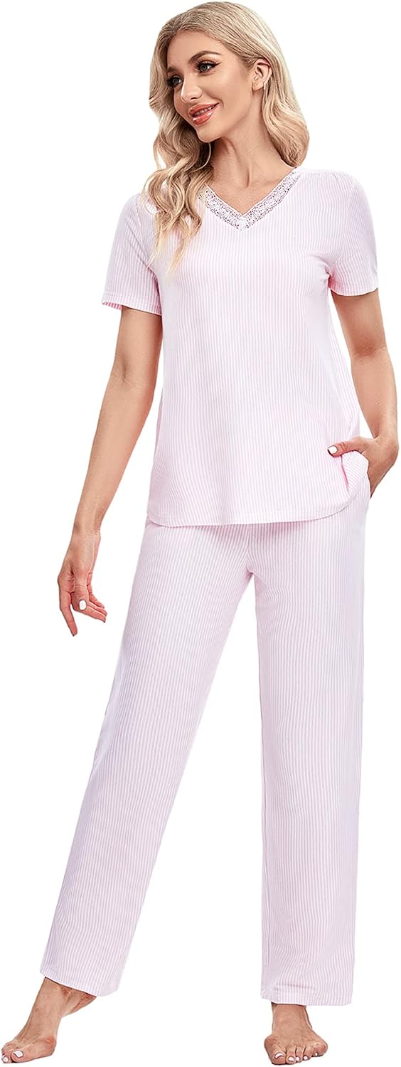 Detalle de IZZY + TOBY Cotton Pajama Set