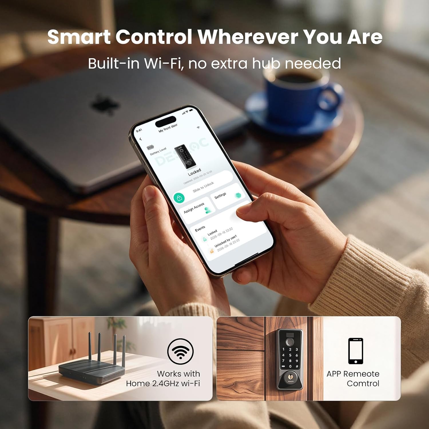 Thumbnail 2 de DESLOC smart lock D110 Plus