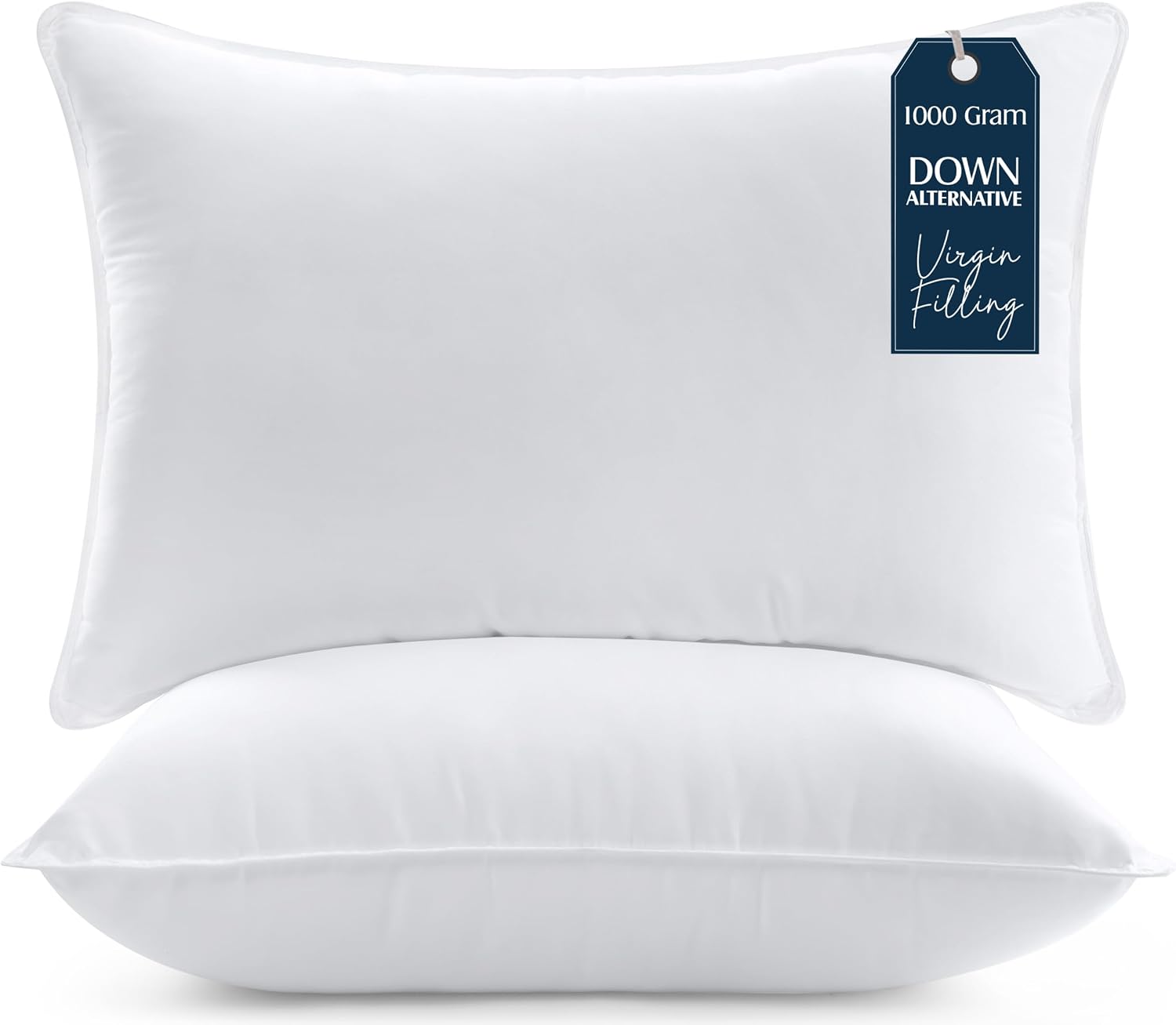 Detalle de Utopia Bedding Kopfkissen Set 2x 50 x 70 cm