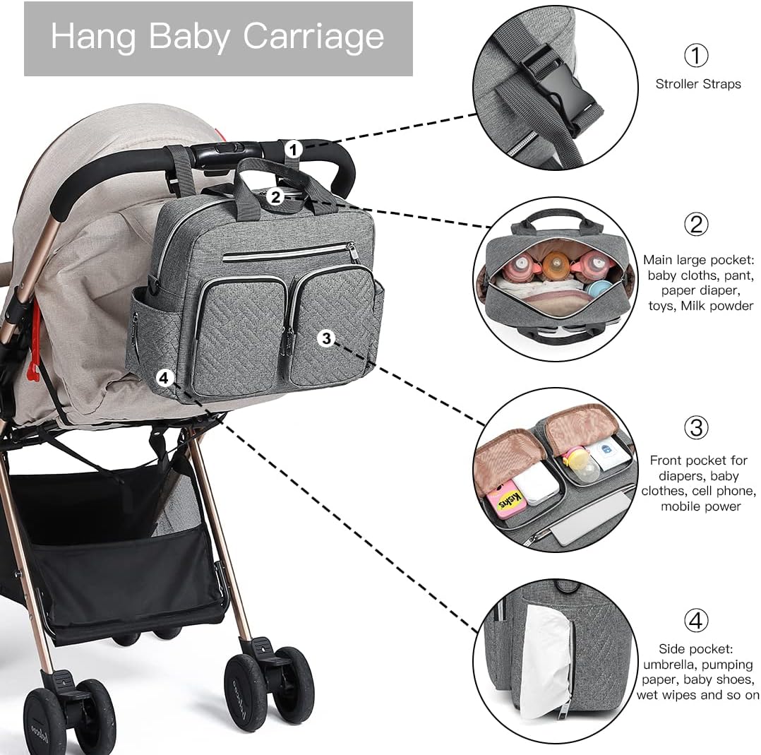 Thumbnail 4 de Kono Sac à Langer Fourre-tout 32×12×26 cm