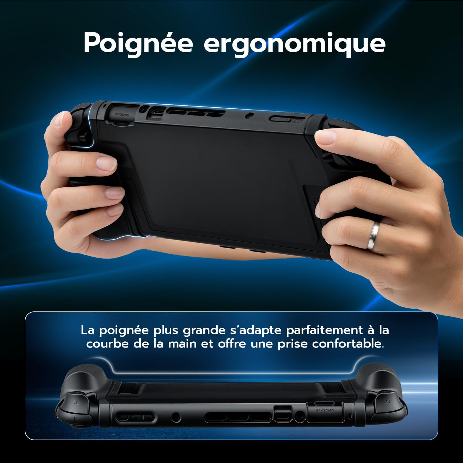 Detalle de Wigearss Coque pour Nintendo Switch 2 antidérapante