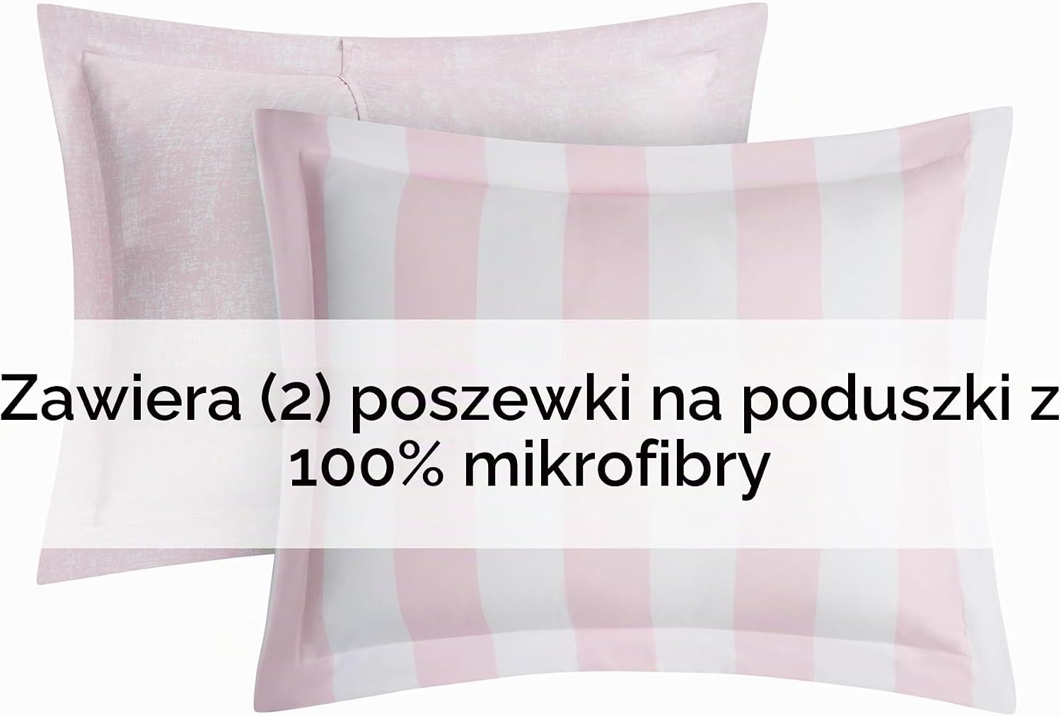 Detalle 2 de Juicy Couture JYZ027419 – dwustronny zestaw kołdry Cabana Stripe, Queen/Full