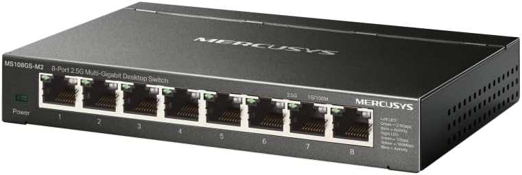Thumbnail 1 de MERCUSYS MS108GS-M2 2,5-Gigabit Switch